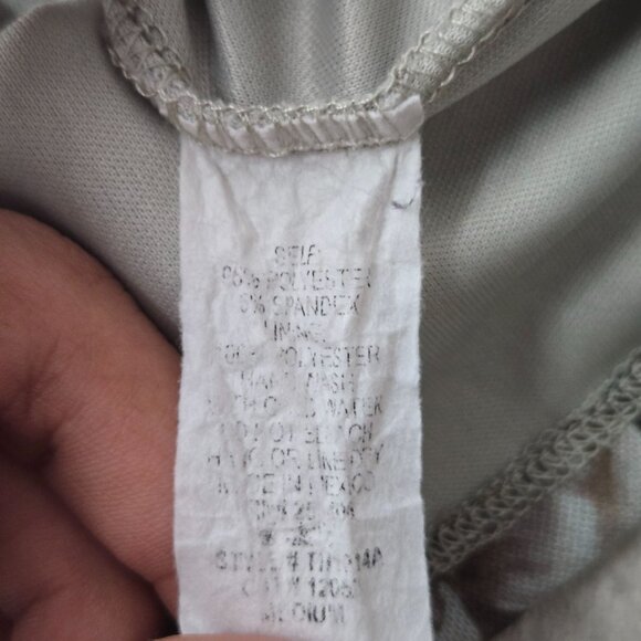 Fairycore Long Sleeve Top Medium Blue Brown Floral Print Bohemian Stretchy Shirt - Picture 9 of 12